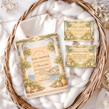 Greek Coastal Columns Baby Shower