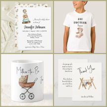 Vintage Toy Patterns    White-Yellow Baby Shower