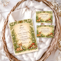 Oh Deer Woodland Baby Shower