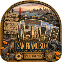 San Francisco California Postcards/Gifts