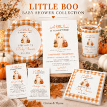 Little Boo Girl Baby Shower Party Collection