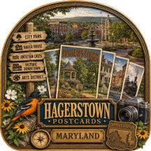 Hagerstown Maryland Postcards/Gifts