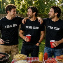 Team [Name] Personalized Name Shirts