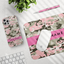 Pink and Green Camouflage Pink Collection