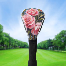 Floral Golf Covers