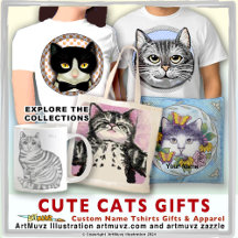Cute Cats gifts and apparel