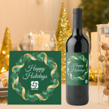 Custom Company Logo Christmas Cards & Gifts
