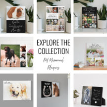 Pet Memorial Plaques