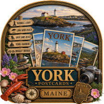 York Maine Postcards/Gifts