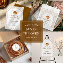 There's A Little Bun In The Oven Baby Shower