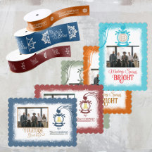 Nostalgic Christmas Bell Company Holiday Cards