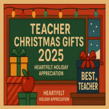 Teacher Christmas Gifts 2025