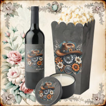 Blooming Gears: Steampunk cowboy style.