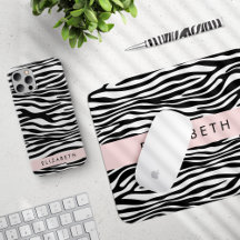 Zebra Stripes, Pink - Home Decor Collection