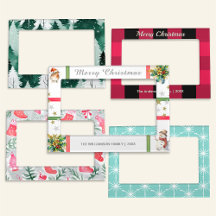 Magnetic Christmas Photo Frames
