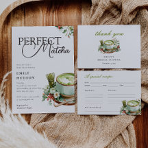 She Found Her Perfect Matcha Bridal Shower