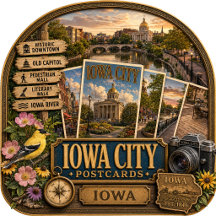 Iowa City Iowa Postcards/Gifts