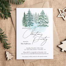  Elegant Christmas Pines Holiday Party Collection