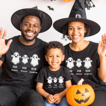 Cute Ghost Family Shirts