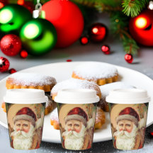 Vintage Christmas Party Serving