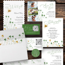Shamrock Wildflower Wedding