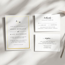 Ampersand Monogram Wedding Collection