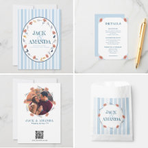 Wedding Collection - Floral Gathering Invitations