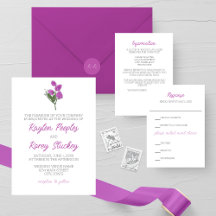 Minimalist Lathyrus Wedding