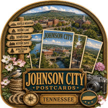 Johnson City Tennessee Postcards/Gifts