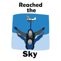 Skydiving Reached The Sky
