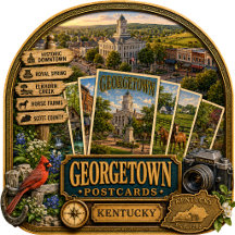Georgetown Kentucky Postcards/Gifts