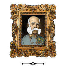 Vintage Österreich Kaiser Franz Joseph I