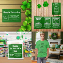 Green St. Patrick's Day Business Supplies