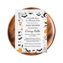 A Little Boo Is Almost Due Baby Shower Collection