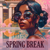 Spring break in Miami posters