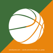green and orange basketball team colors