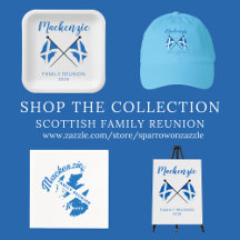 Blue and White Scottish Family Reunion Suite
