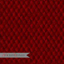 Dragon Scale Armor Blood Red Monogram