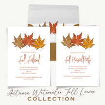 Fall Autumn Maple Leaves