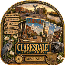 Clarksdale Mississippi Postcards/Gifts
