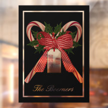 Christmas Window Door Clings