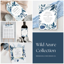 Wild Azure Wedding Collection