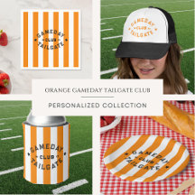 Gameday Tailgate Club Orange Football Team