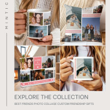 Best Friends Photo Collage Custom Friendship Gifts