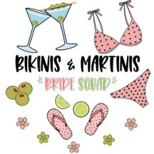 Bikinis and Martinis Bachelorette Beach Party