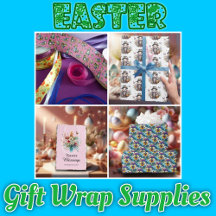 Easter Gift Wrap Supplies