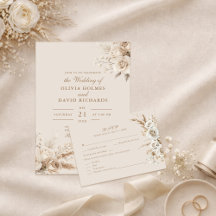 Ivory Roses Champagne Beige Wedding Suite