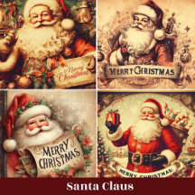 Classic Santa Claus Ring Binders - Memory Albums