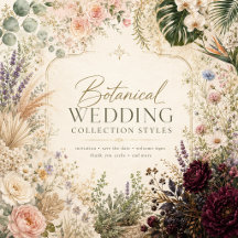 Botanical Wedding Collection Styles