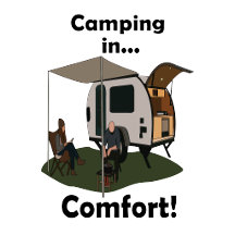 RV Camping Teardrop Trailer Camper